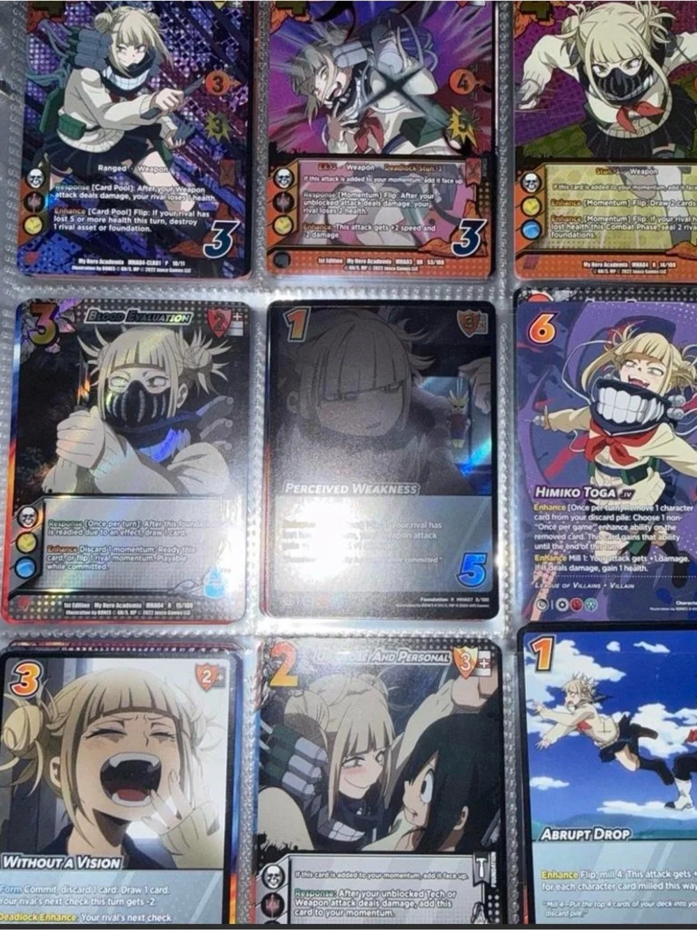Anime Trading Card Game Booster - Mixed Characters (Purple, Multicolor)